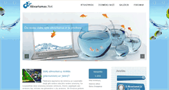 Desktop Screenshot of akvariumas.net